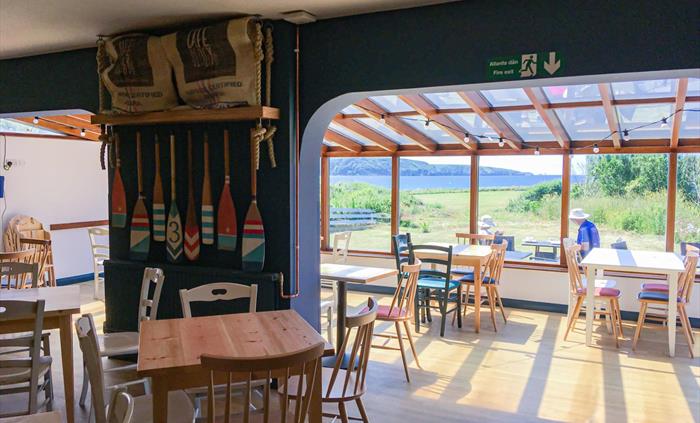 Haven's Beach Cafe & Hostel Dining Room